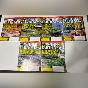 Mother Earth News Magazine Bundle  Issues 273-278 (12/2015-11/2016)